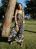Stunncal Printed Halter Beach Resort Dress(3 Colors)
