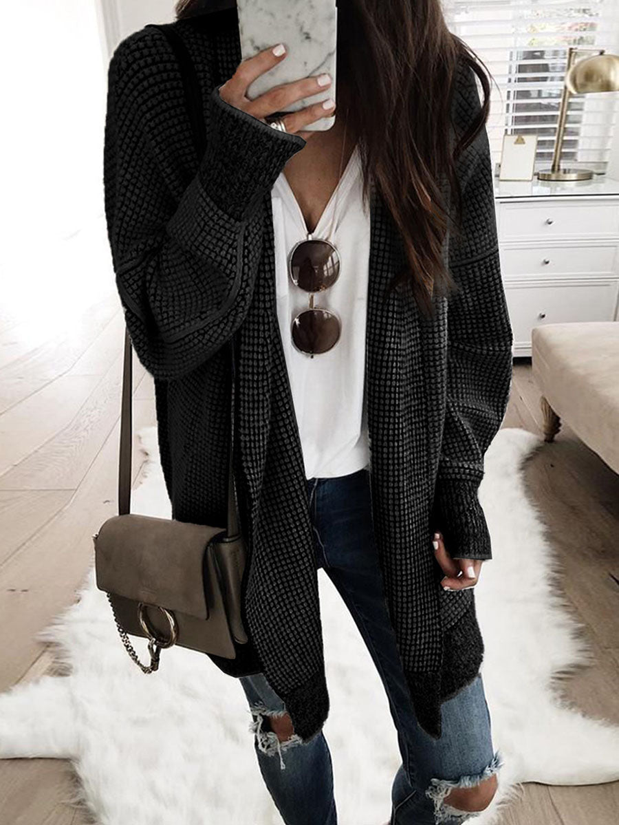 Stunncal Knitted Sweater Cardigan （3 colors）