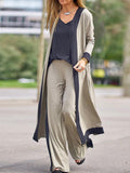 Stunncal Color Blocking 3 Ardigan Suit