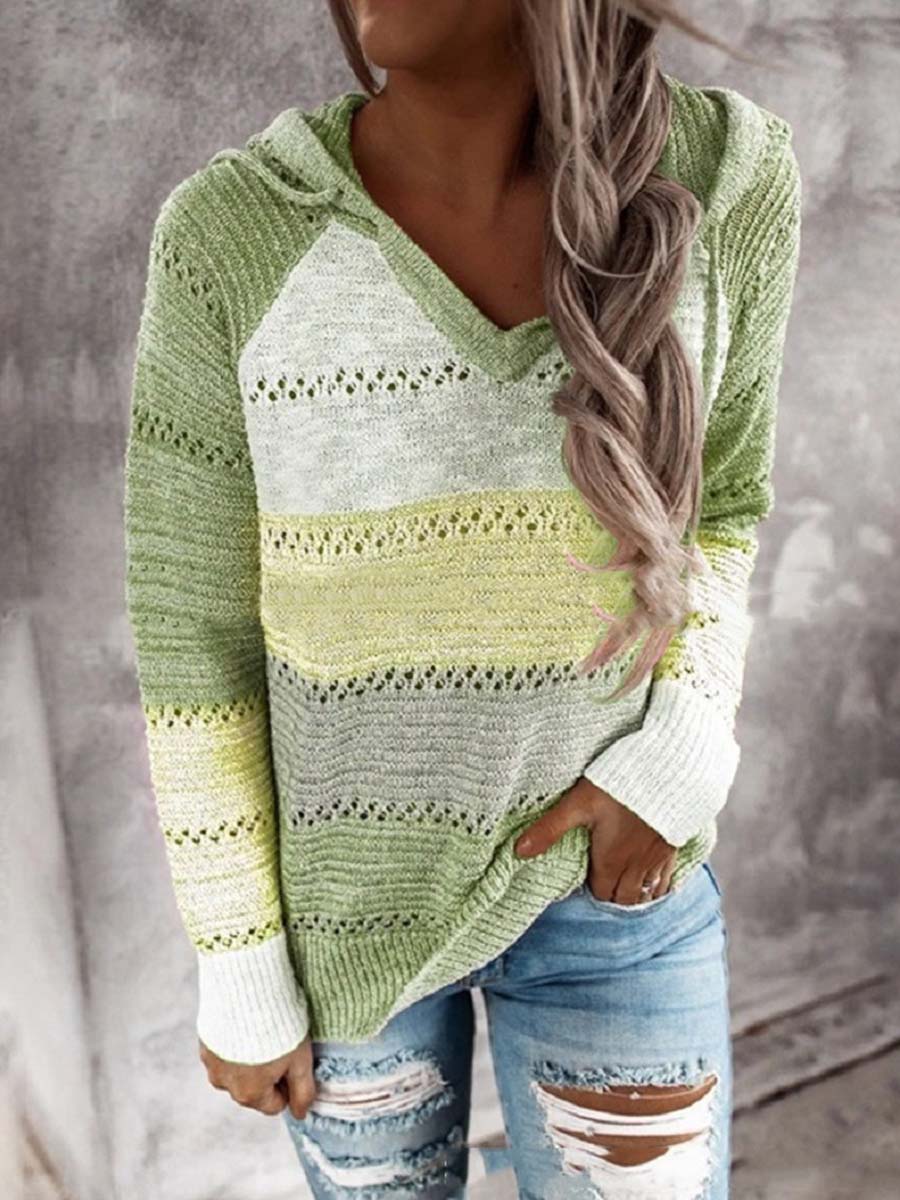 Stunncal Hollow Out Knitted Tops