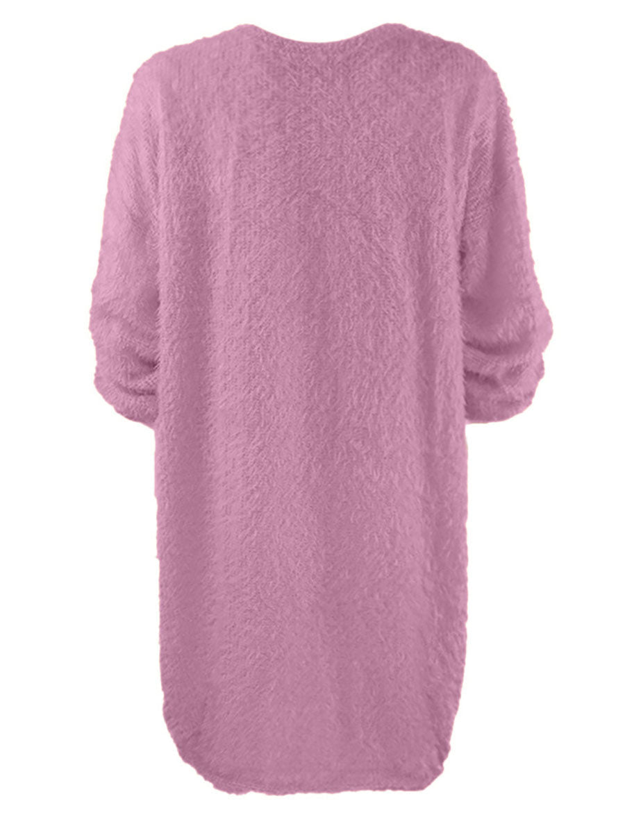 Stunncal Plush Sweater Dress(8 colors)