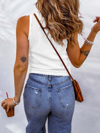 Stunncal Solid Color Comfortable Casual Vest