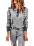 Stunncal Bottom Shirt Round Neck Loose Tops