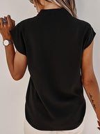 Stunncal Classic Tale V Neck Blouse